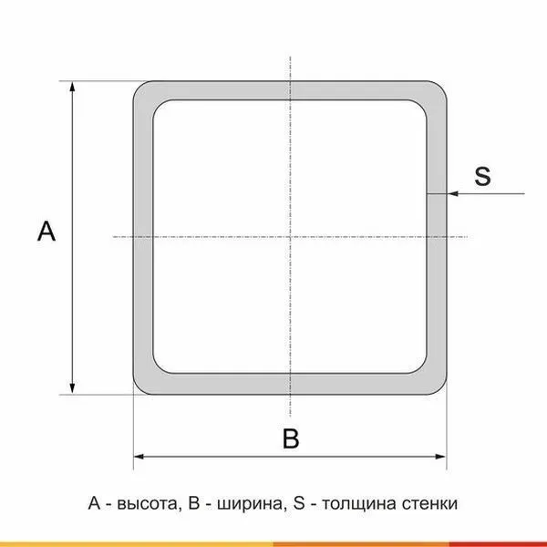 Труба профильная 60х40х2 Ст3сп ГОСТ 13663-86 - 4