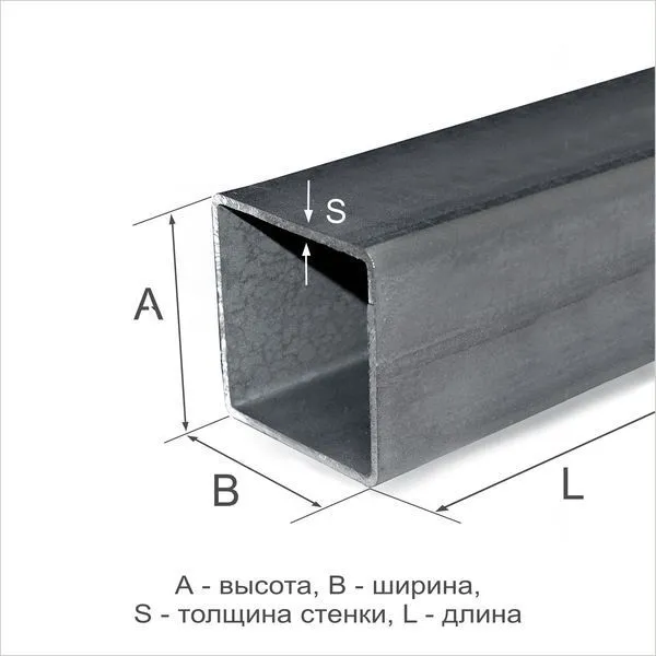 Труба профильная 140х140х8 09Г2С ГОСТ 30245-2003 - 4