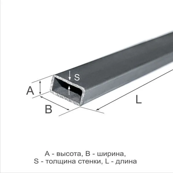 Труба профильная 80х60х3 Ст3сп ГОСТ 13663-86 - 5